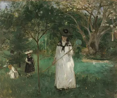 The Butterfly Hunt Berthe Morisot